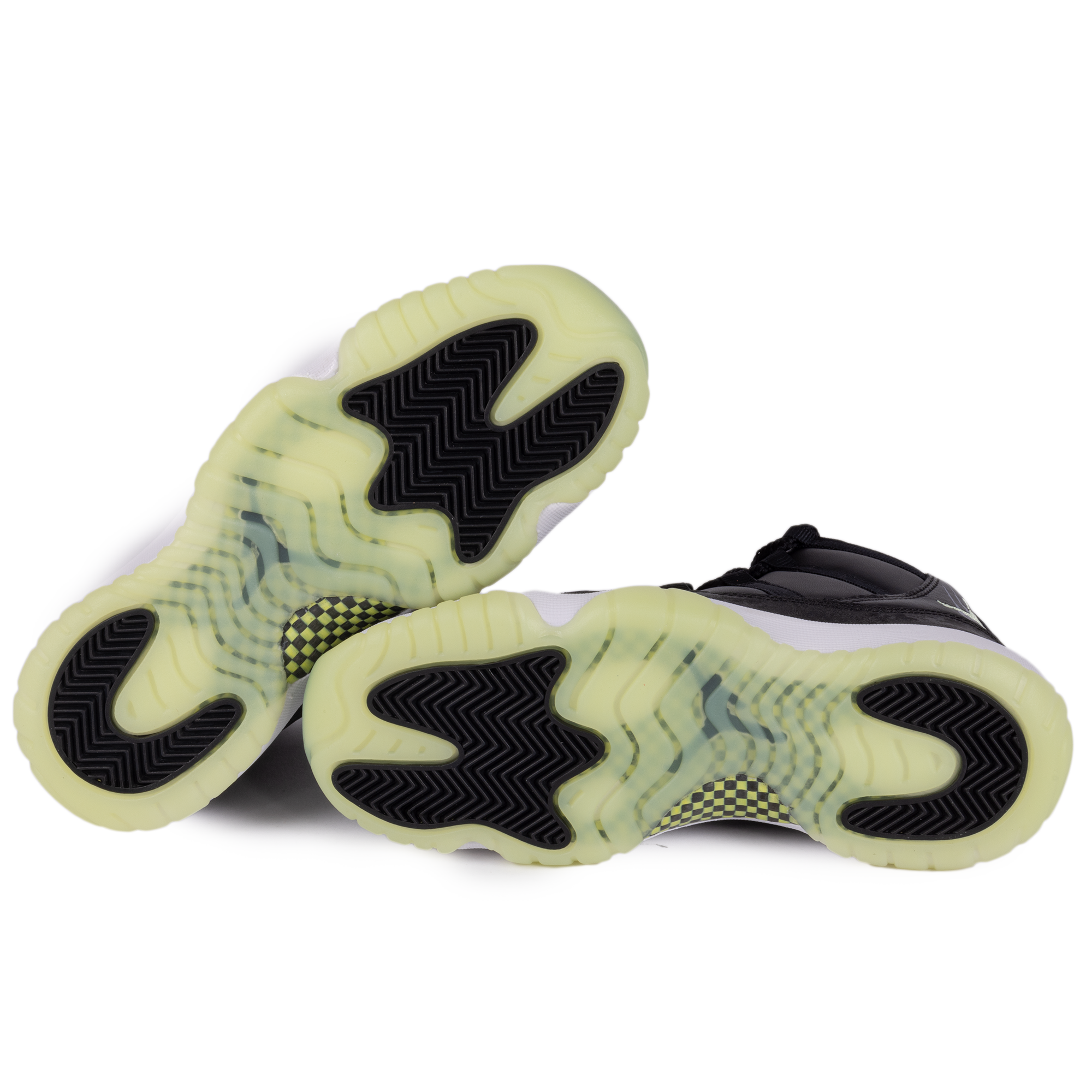 Nike Air Jordan 11 Retro (GS) Black/Barely Volt/Dark Raisin/White IB1378-001