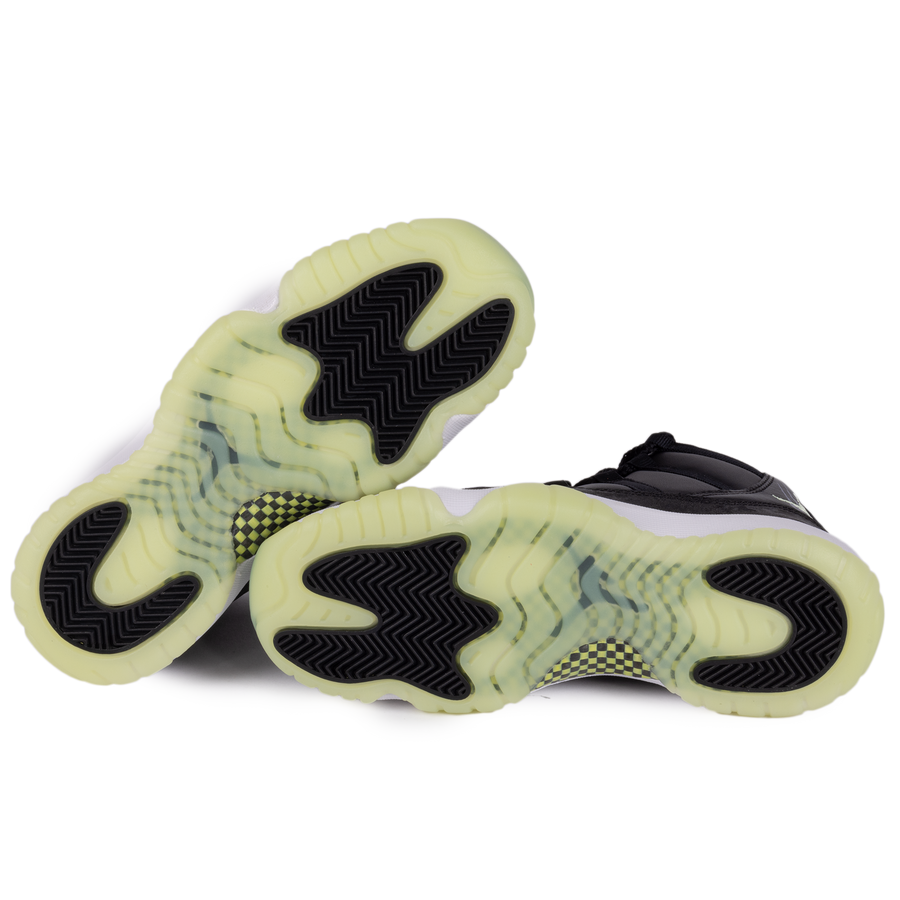 Nike Air Jordan 11 Retro (GS) Black/Barely Volt/Dark Raisin/White IB1378-001