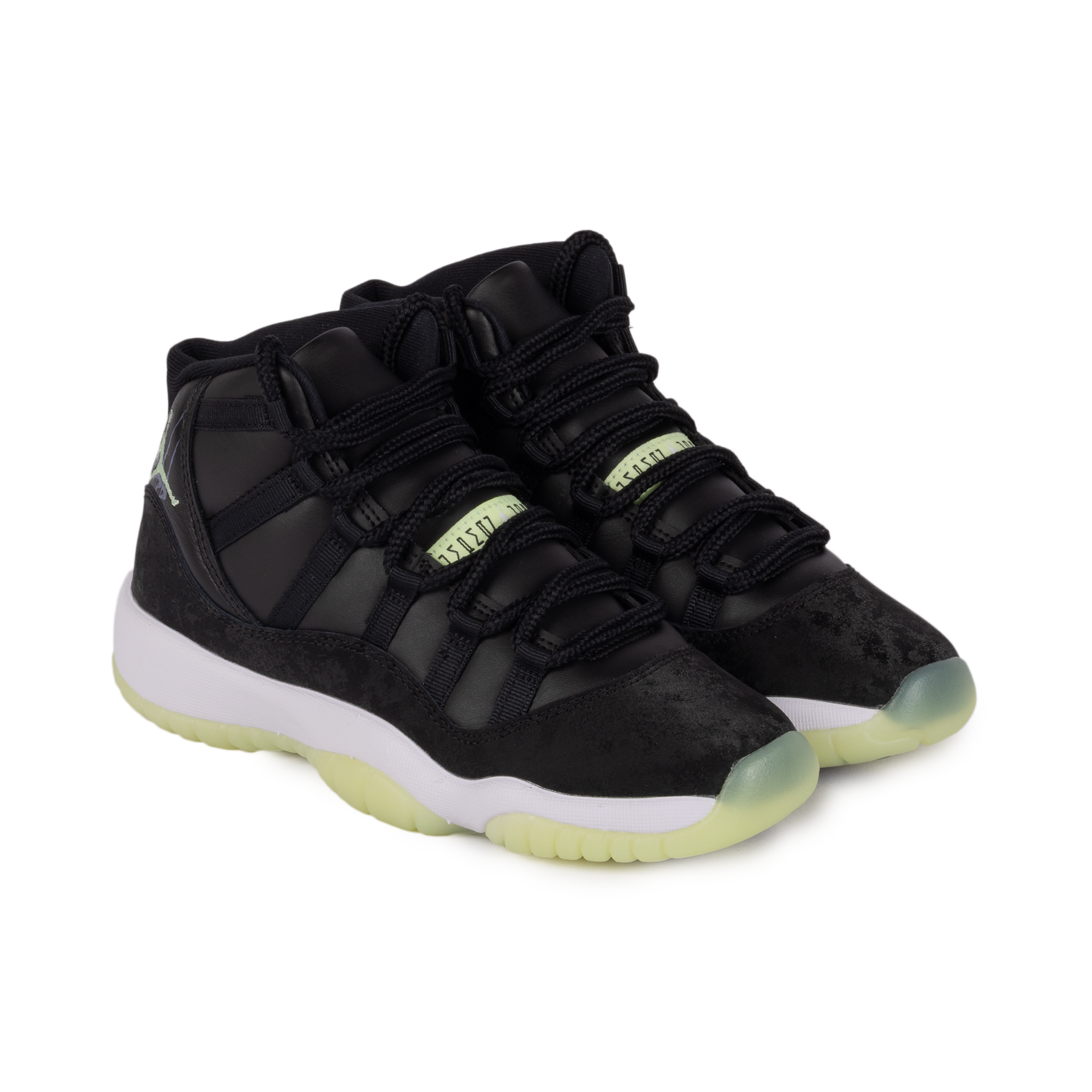 Nike Air Jordan 11 Retro (GS) Black/Barely Volt/Dark Raisin/White IB1378-001