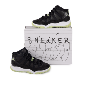 Nike Air Jordan 11 Retro (PS) Black/Barely Volt/Dark Raisin/White IB1379-001