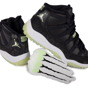 Nike Air Jordan 11 Retro (PS) Black/Barely Volt/Dark Raisin/White IB1379-001