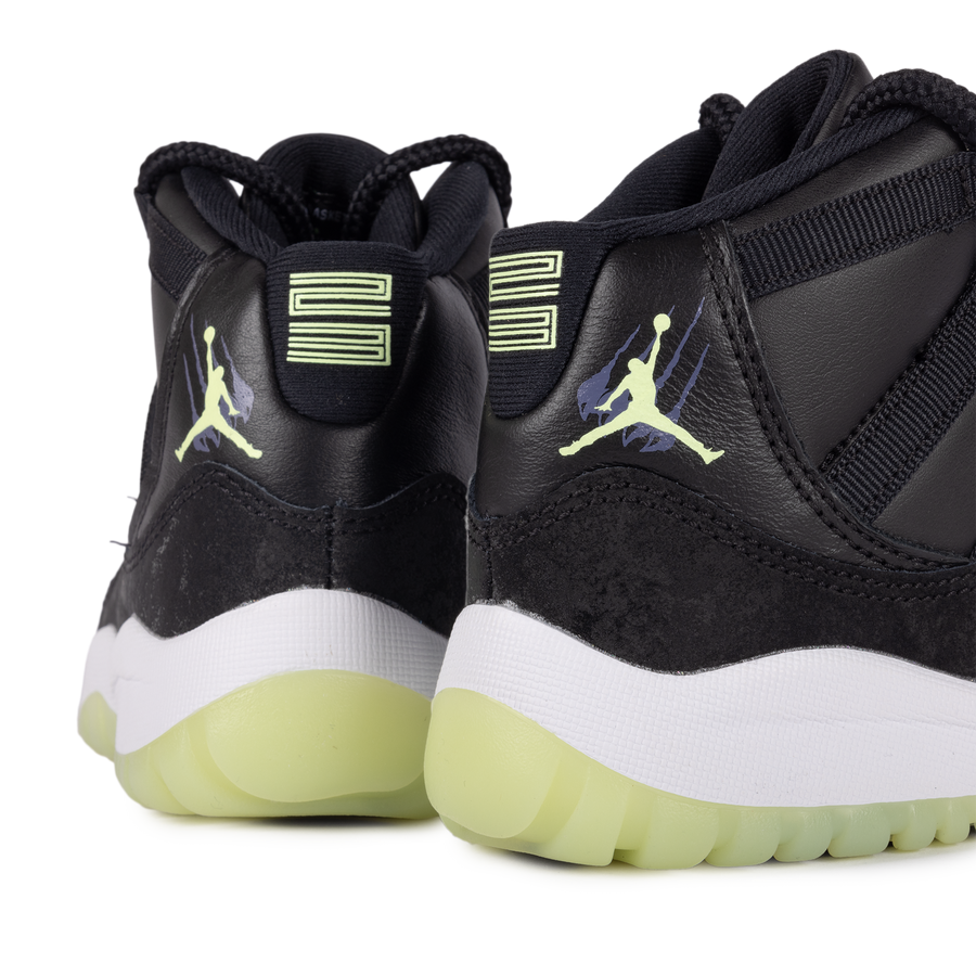 Nike Air Jordan 11 Retro (PS) Black/Barely Volt/Dark Raisin/White IB1379-001