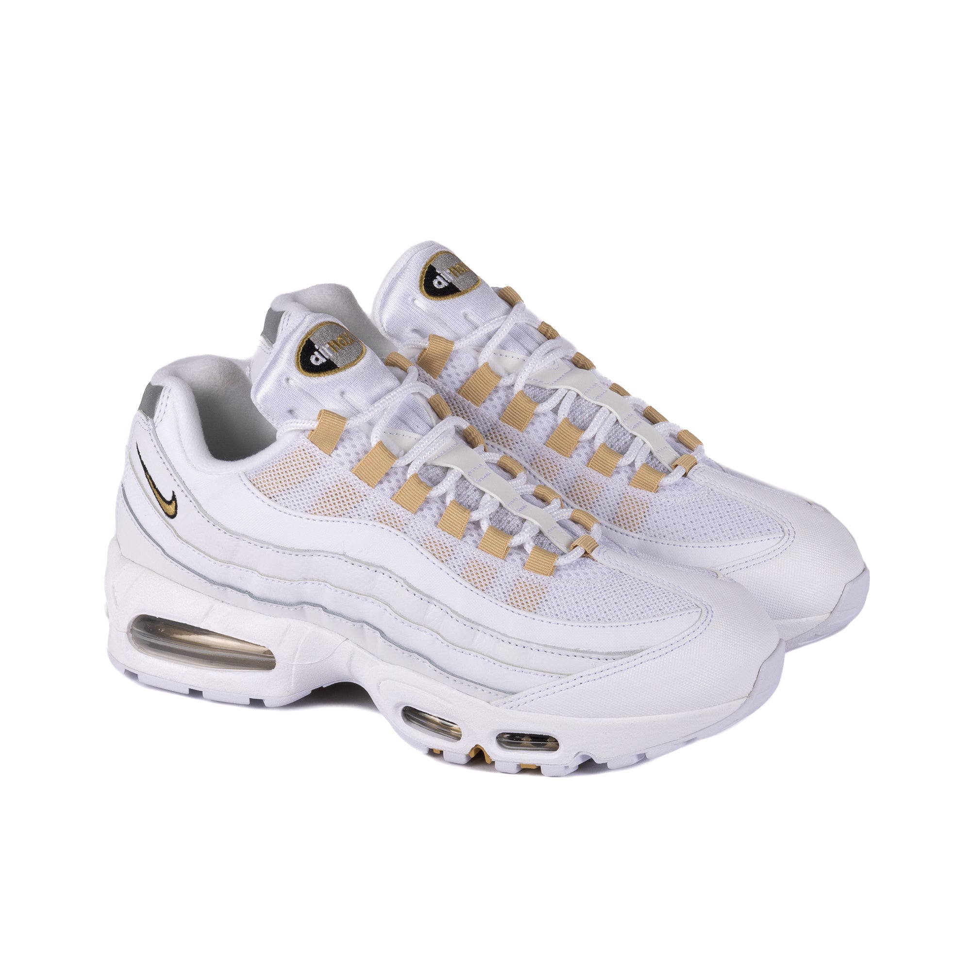 Nike Air Max 95 OG White/Metallic Gold/Black/Pearl Grey IB1667-101