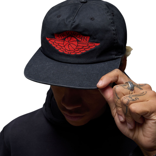 Nike Jordan Pro Rare Air Cap Black/Chile Red IB3009-010