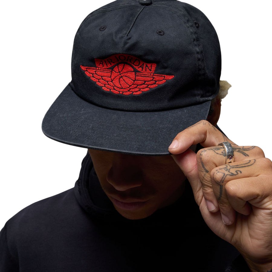 Nike Jordan Pro Rare Air Cap Black/Chile Red IB3009-010