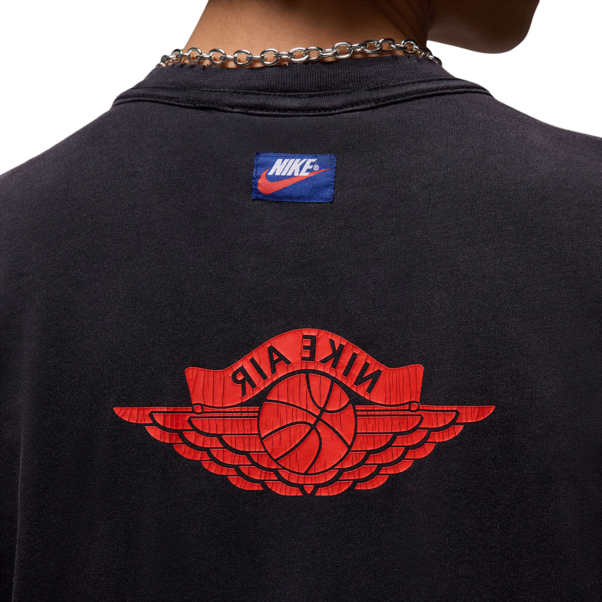 Nike Jordan Rare Air Men's T-Shirt Black/Chile Red IB3130-010