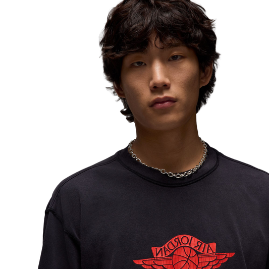 Nike Jordan Rare Air Men's T-Shirt Black/Chile Red IB3130-010