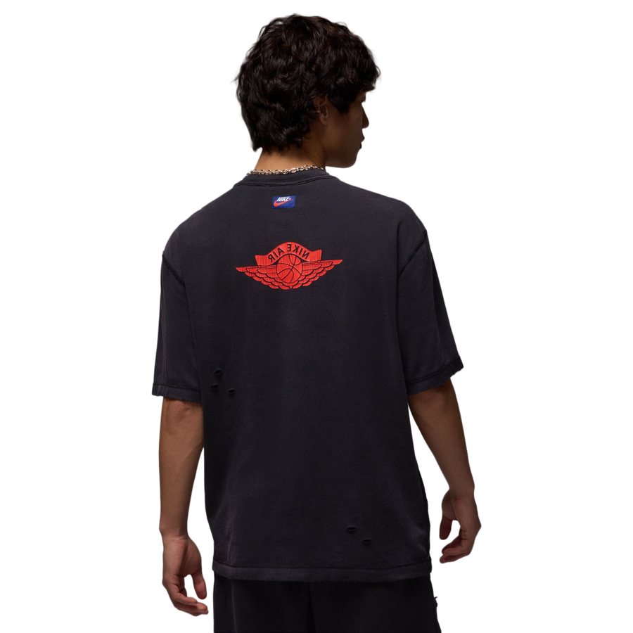 Nike Jordan Rare Air Men's T-Shirt Black/Chile Red IB3130-010