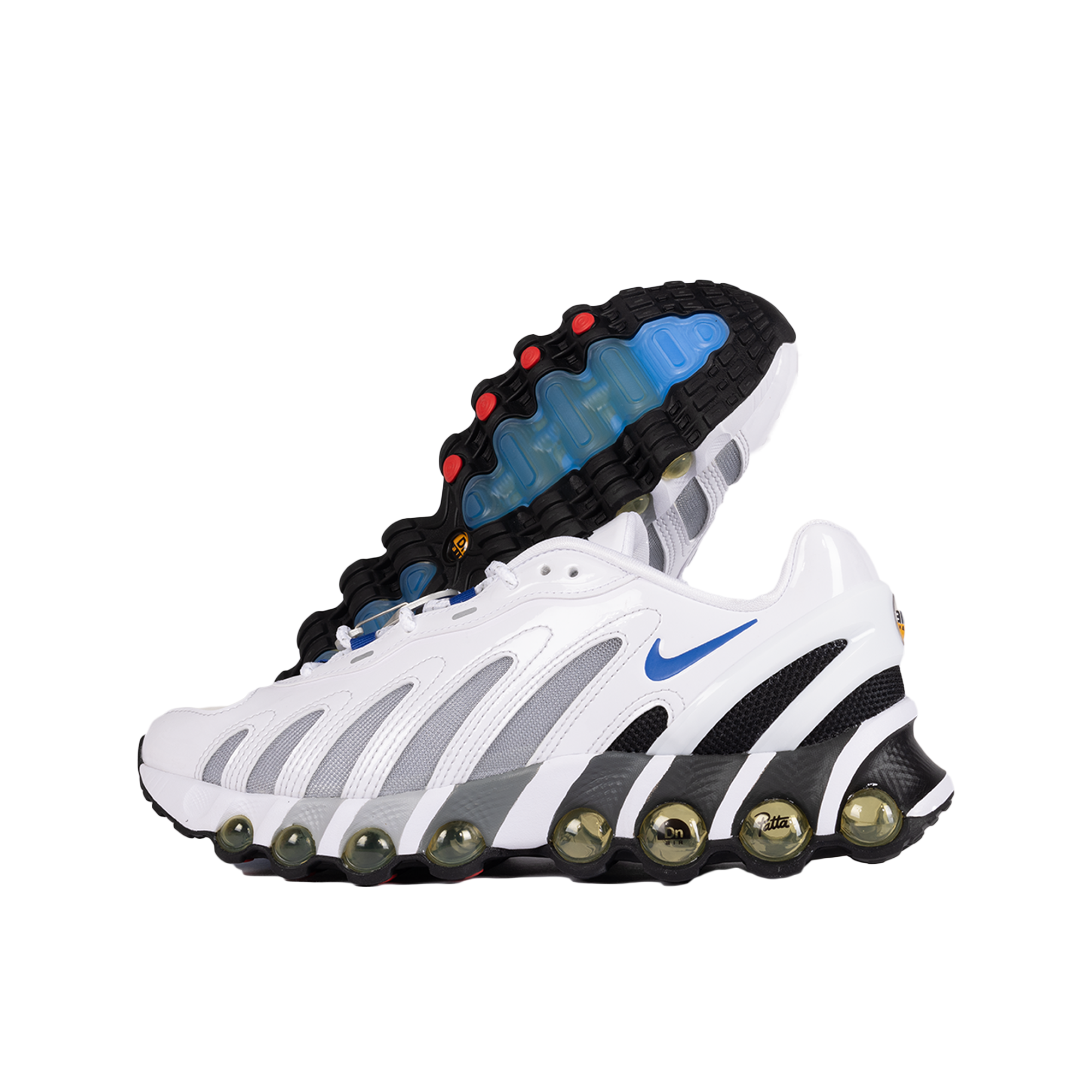 Nike x Patta Air Max Dn8 SP White/Game Royal/Metallic Silver/Black IB4029-100