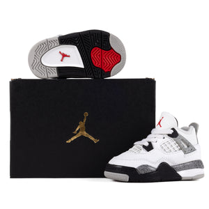 Nike Air Jordan 4 Retro OG "White Cement" (TD) IB4387-100