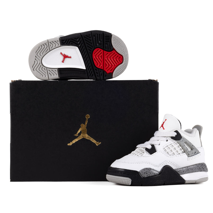 Nike Air Jordan 4 Retro OG "White Cement" (TD) IB4387-100