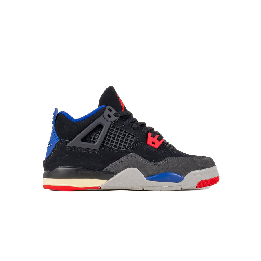 Nike Air Jordan 4 Retro OG (PS) Black/Fire Red/Deep Royal Blue IB4388-003