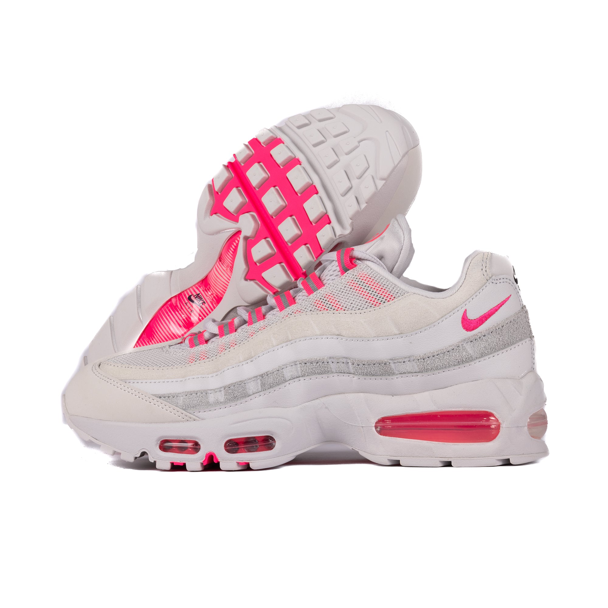 Nike Women's Air Max 95 Vast Grey/Hyper Pink/Pure Platinum IB6396-002