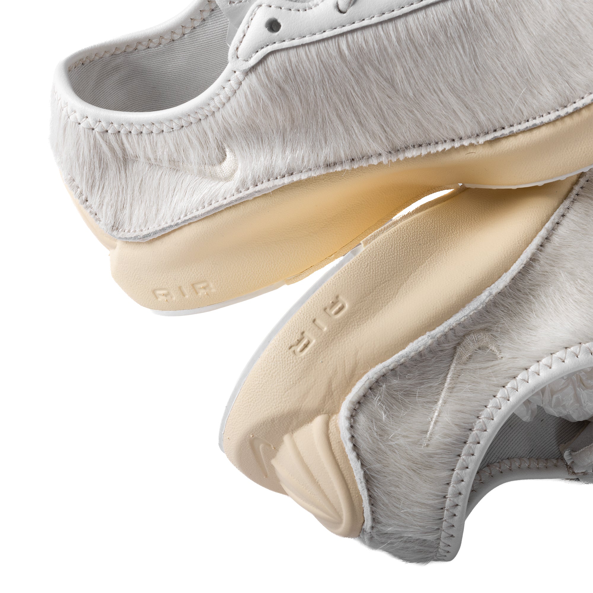 Nike Women's Air Superfly LX Pony Hair Leather Sail/Muslin/Soft Yellow HQ9148-100