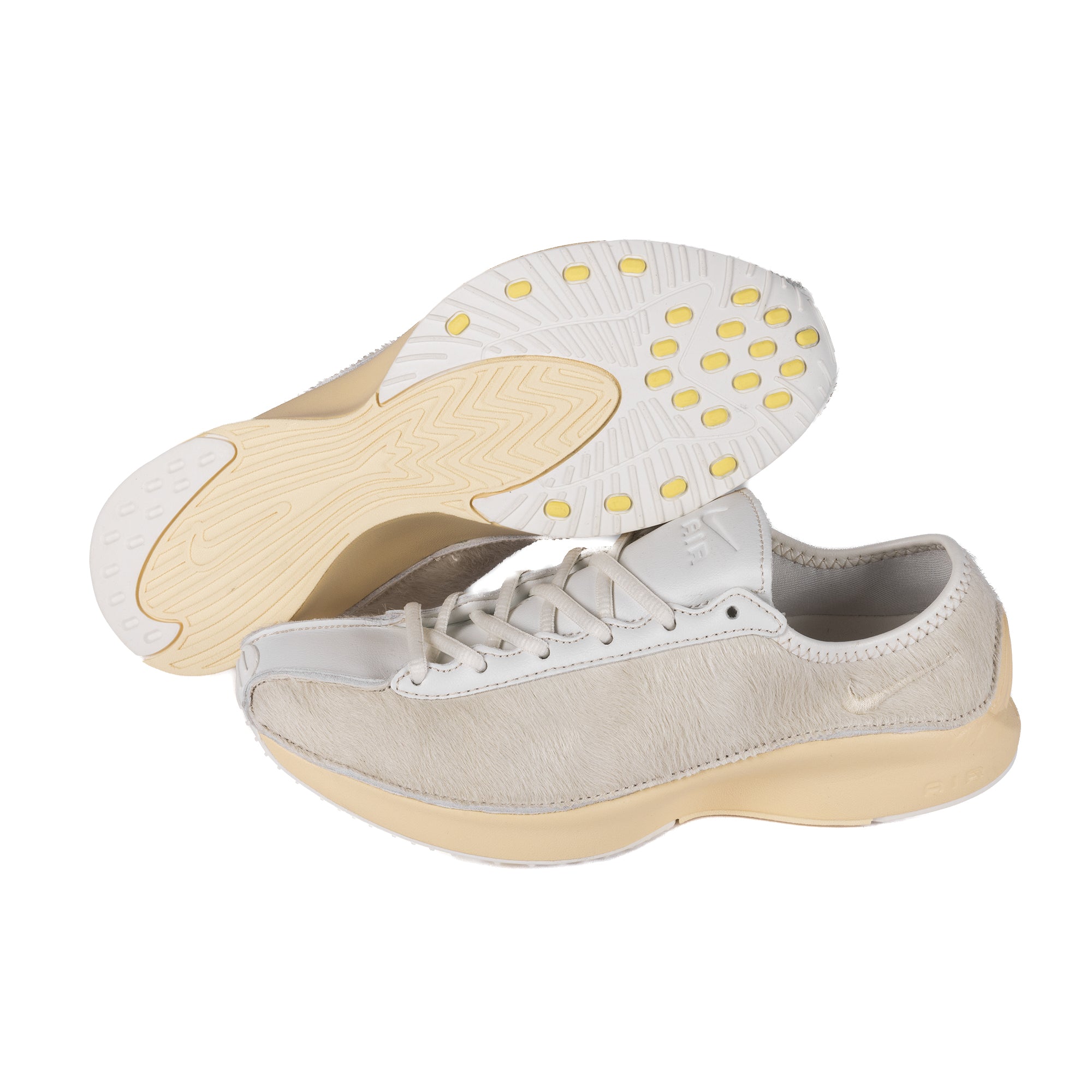 Nike Women's Air Superfly LX Pony Hair Leather Sail/Muslin/Soft Yellow HQ9148-100