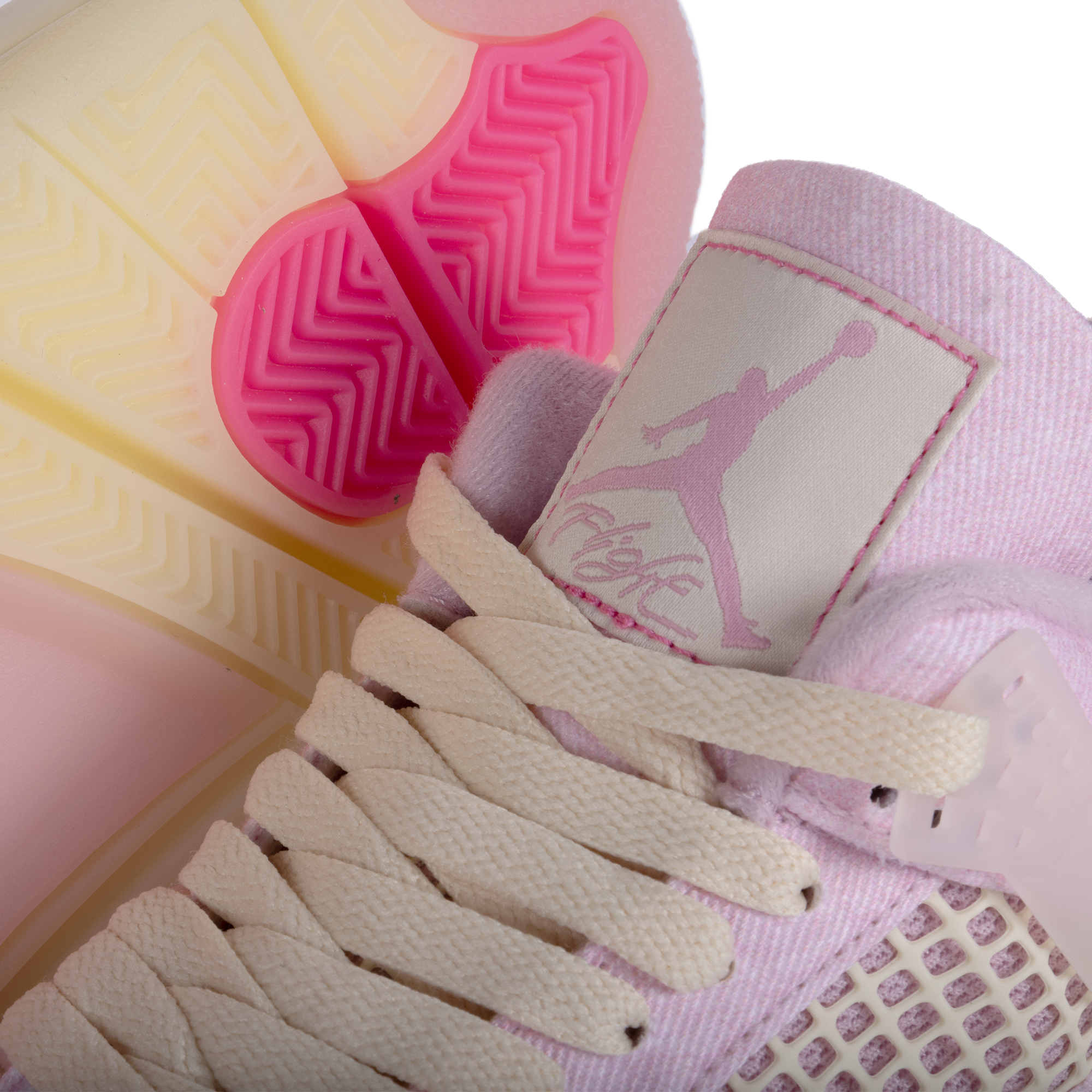 Nike Women's Air Jordan 4 Retro "Iced Carmine" Pearl Pink/Coconut Milk IB6716-600