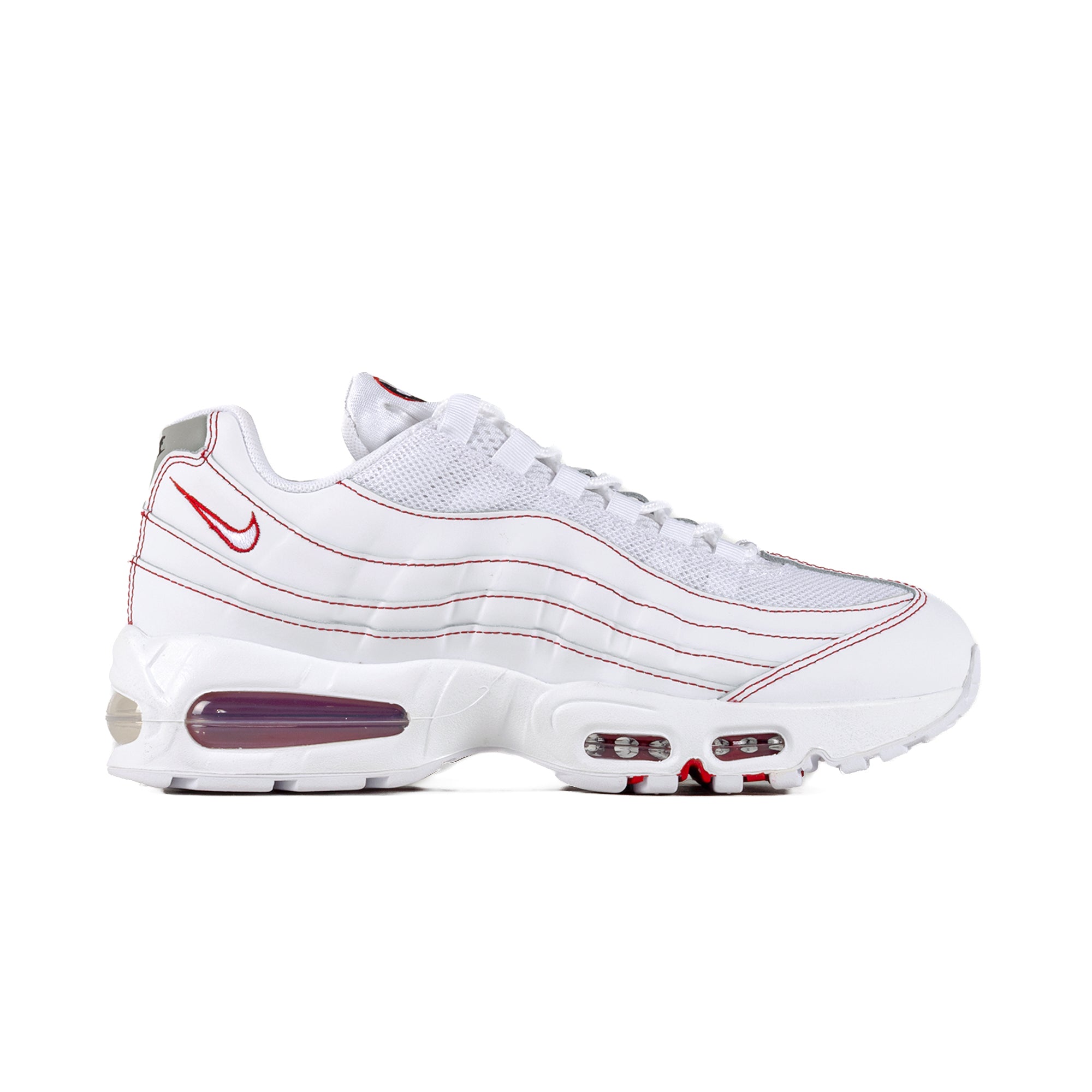 Nike Air Max 95 OG White/White/University Red/Wolf Grey IB7936-100