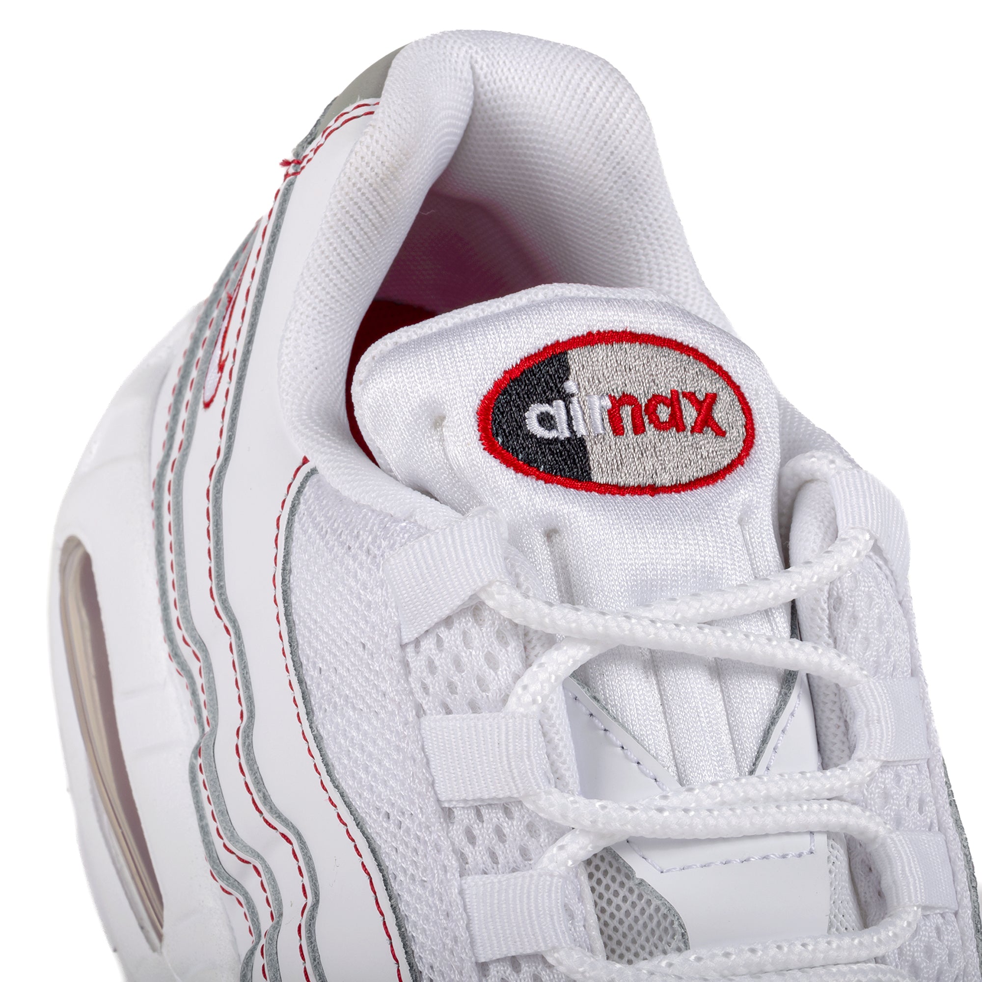Nike Air Max 95 OG White/White/University Red/Wolf Grey IB7936-100