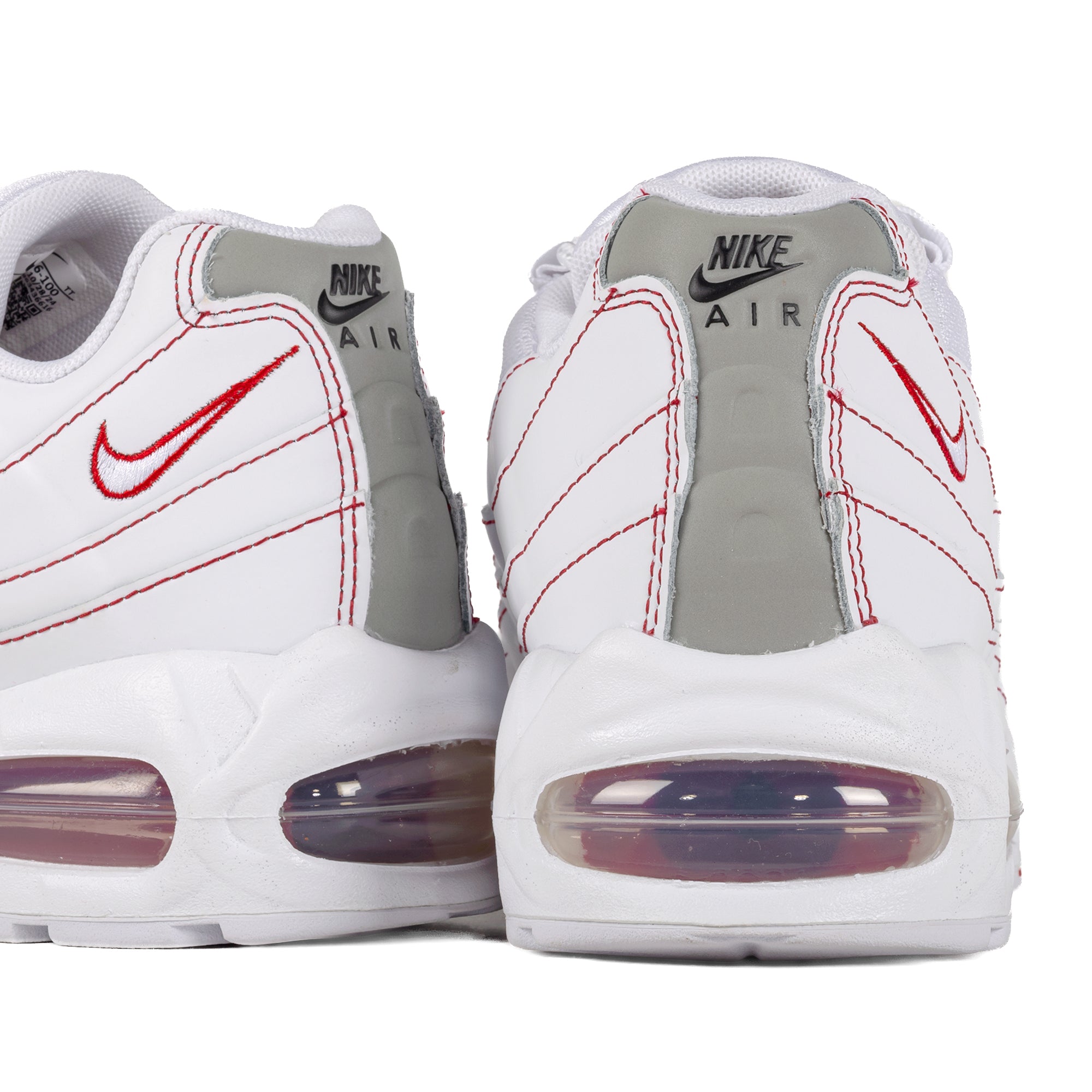 Nike Air Max 95 OG White/White/University Red/Wolf Grey IB7936-100