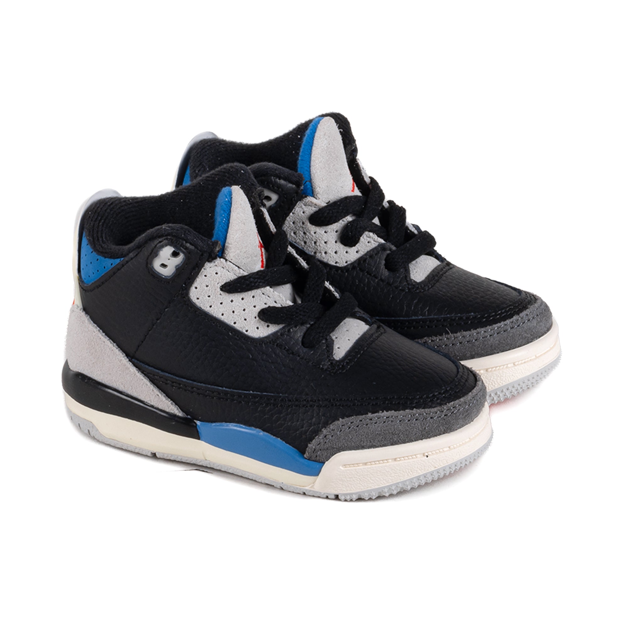 Nike Air Jordan 3 Retro OG (TD) Black/Chile Red/Neutral Grey IB8966-004