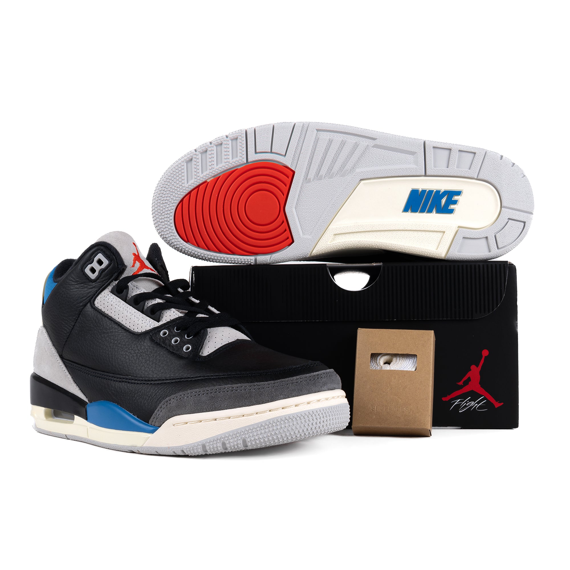 Nike Air Jordan 3 Retro OG Black/Chile Red/Neutral Grey IB8967-004