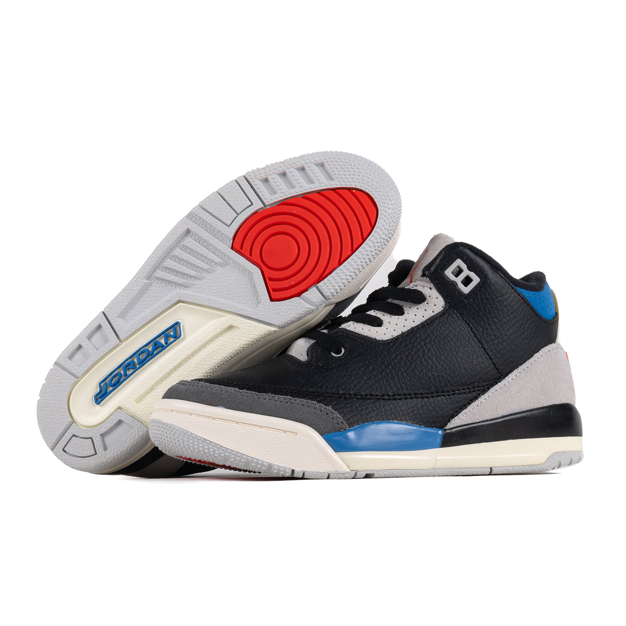 Nike Air Jordan 3 Retro OG (PS) Black/Chile Red/Neutral Grey IB8969-004