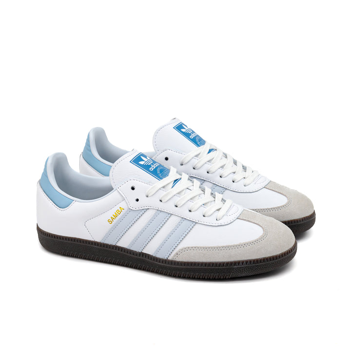 adidas Samba OG White & Blue ID2055