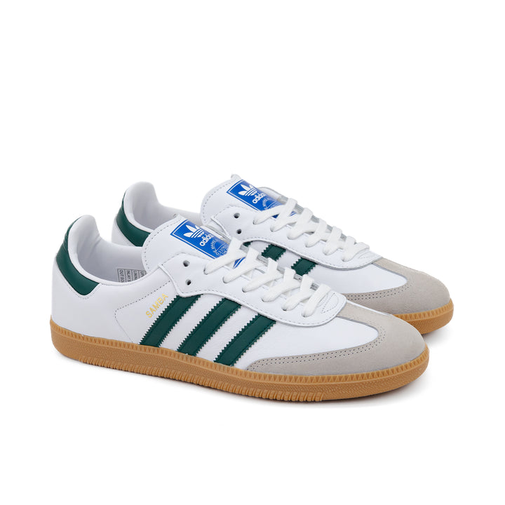 adidas Samba OG White/ Collegiate Green/Gum IE3437