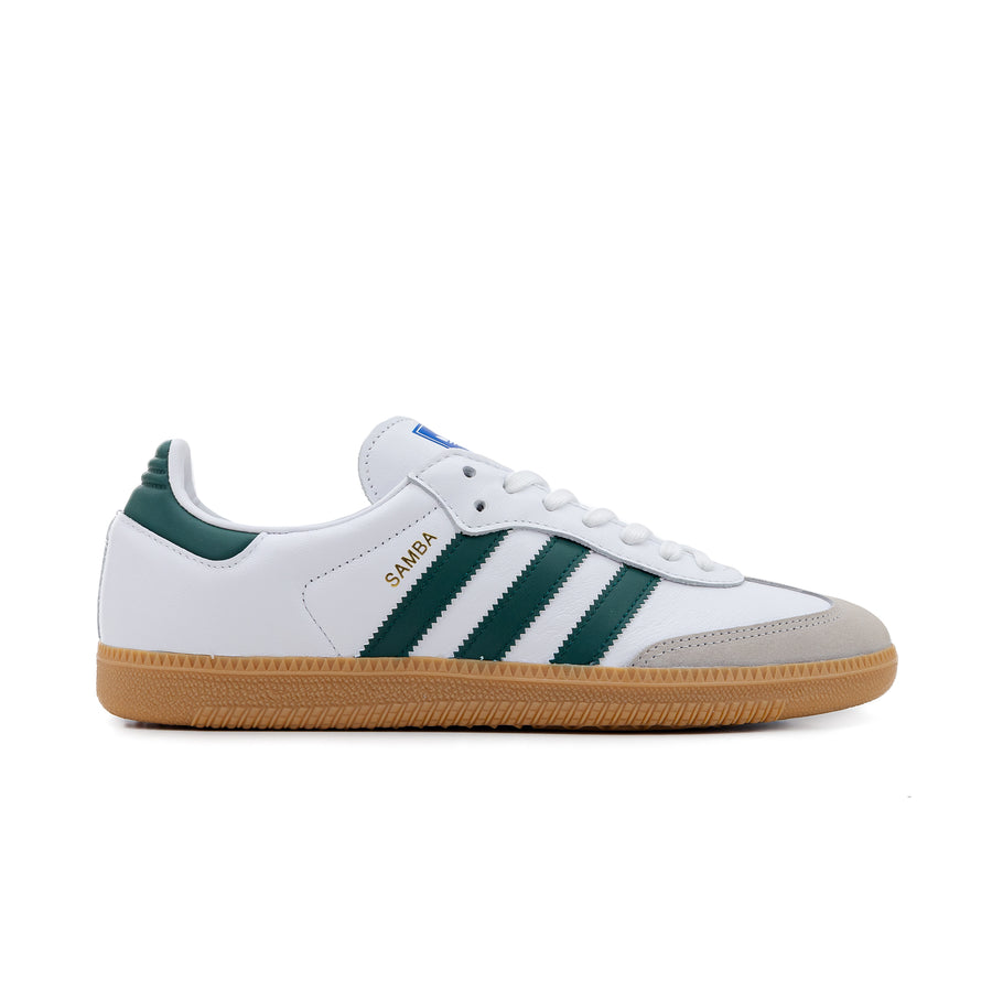 adidas Samba OG White/ Collegiate Green/Gum IE3437