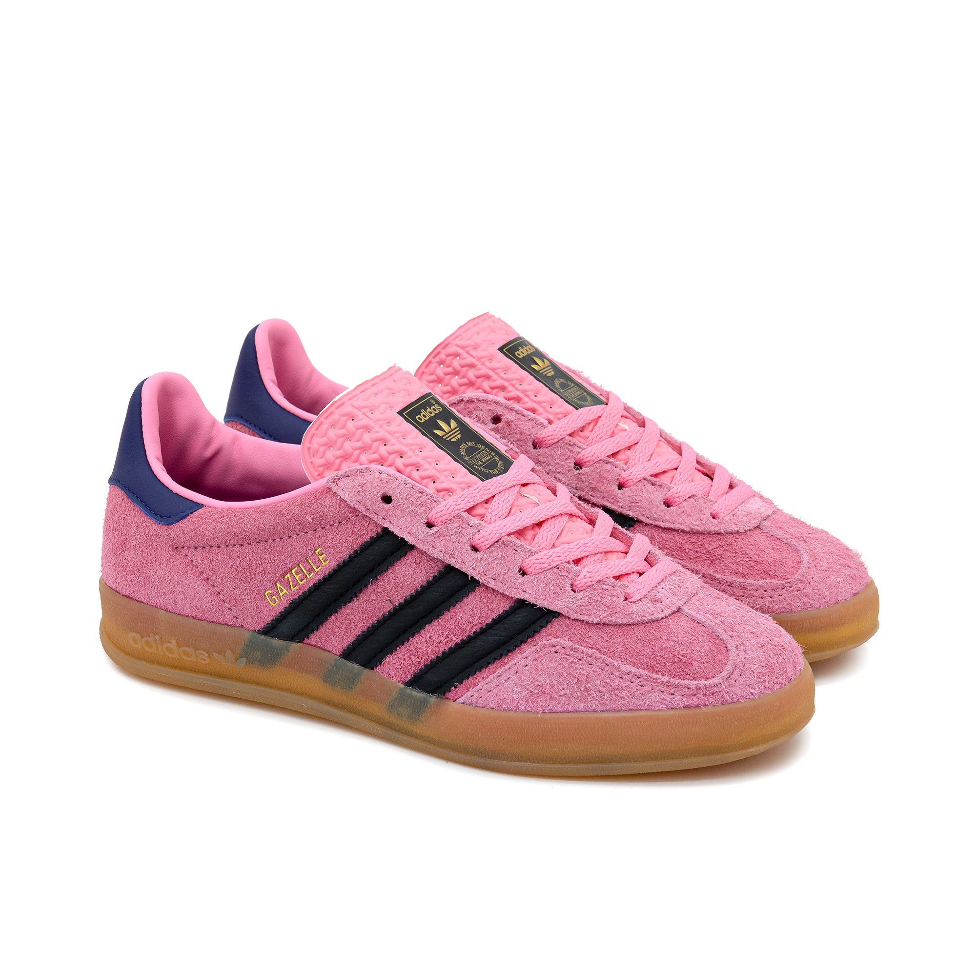 【adidas】Gazelle Indoor Women's‐BLIPNK/CBLACK/CPURPL adidas Women's Gazelle Indoor Blipnk/Cblack/Cpurpl IE7002