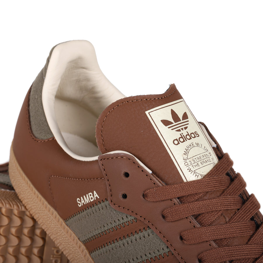 adidas Samba OG Preloved Brown/Olive Strata/Earth Strata IE9122