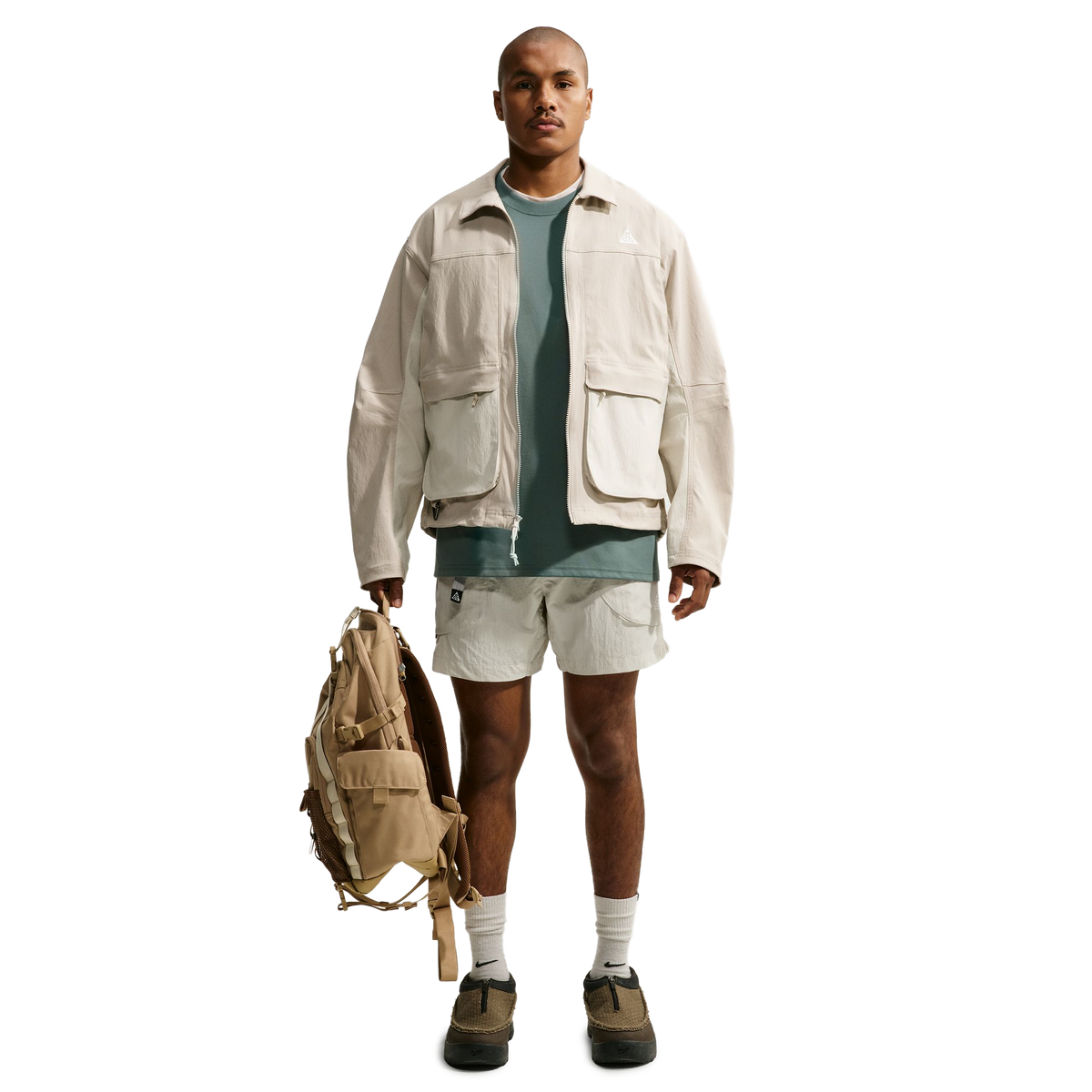 Nike ACG "Dolomiti" Men's Shorts Lt Orewood Brn/Summit White IF0893-104