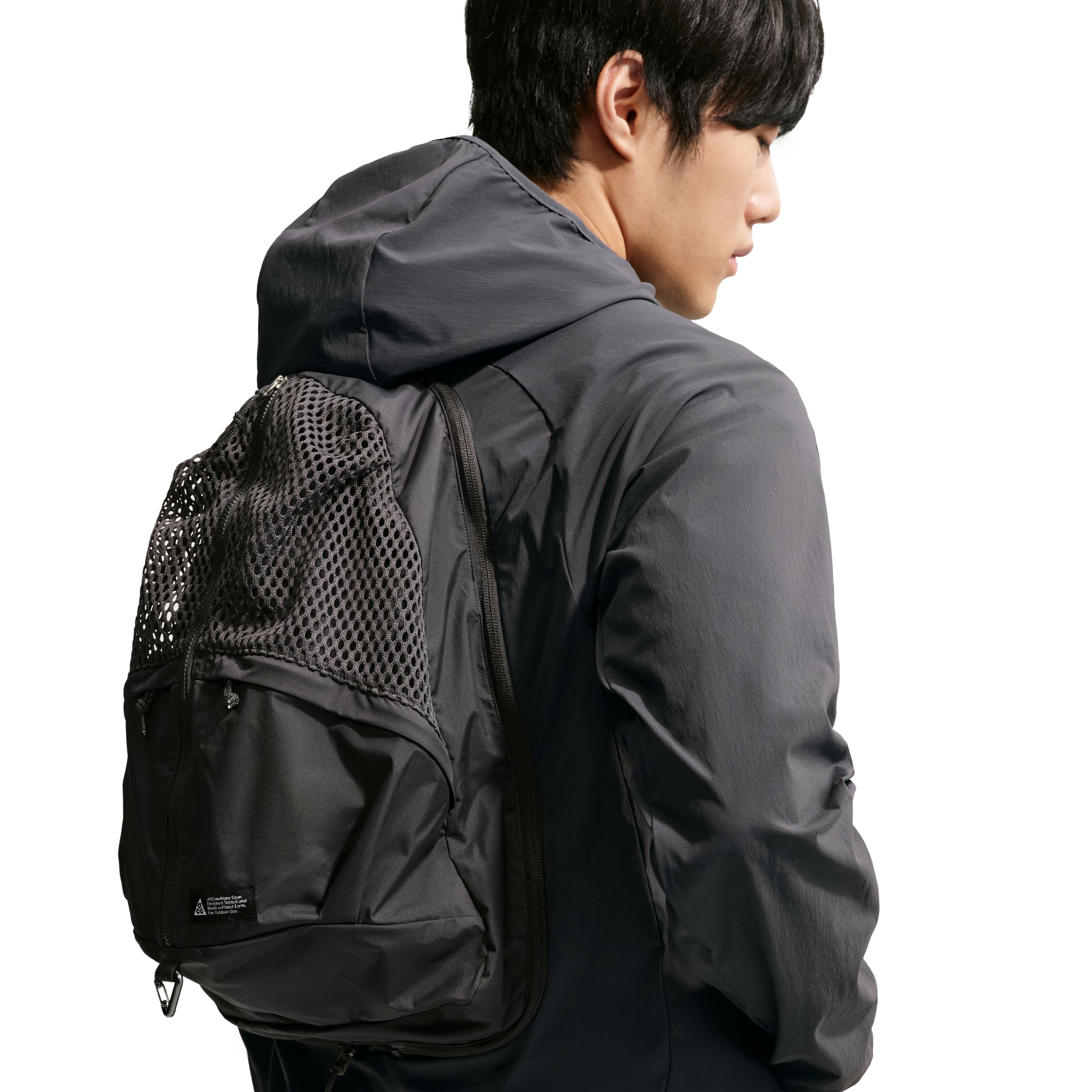 Nike ACG "Five Towers" Packable Jacket Anthracite/Black/Summit White IF1268-010