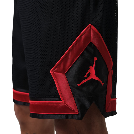 Nike Jordan Mesh Diamond Shorts Black/University Red IF3912-010