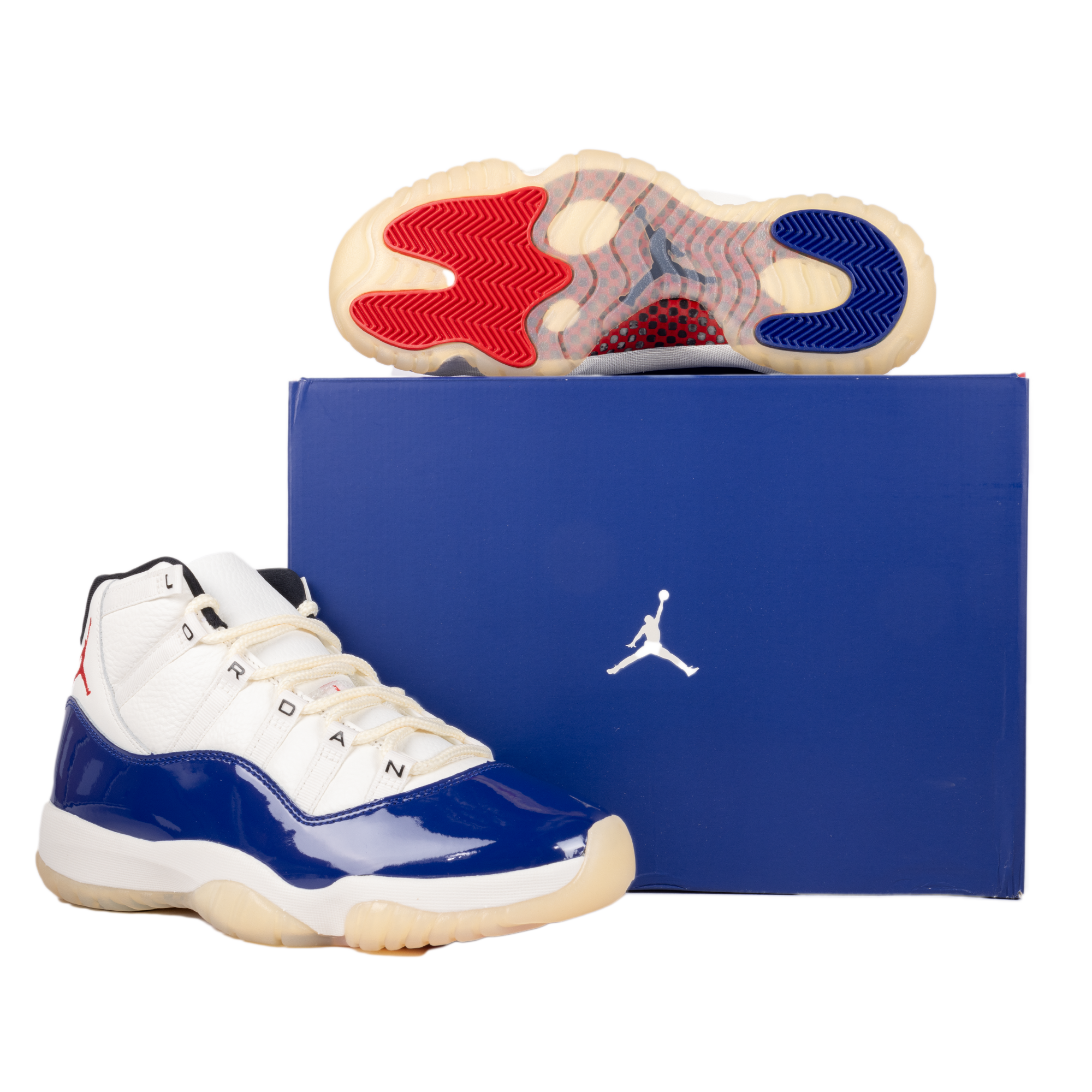 Nike Air Jordan 11 Retro RA Deep Royal Blue/Fire Red/Sail/Black IH0296-400