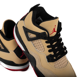 Nike Air Jordan 4 Retro "Pizza" (PS) Sesame/Fire Red/Black/White IH2093-200