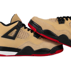 Nike Air Jordan 4 Retro "Pizza" (PS) Sesame/Fire Red/Black/White IH2093-200