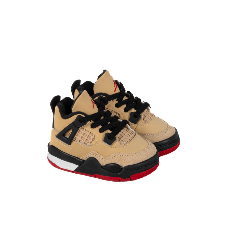 Nike Air Jordan 4 Retro "Pizza" (TD) Sesame/Fire Red/Black/White IH2095-200