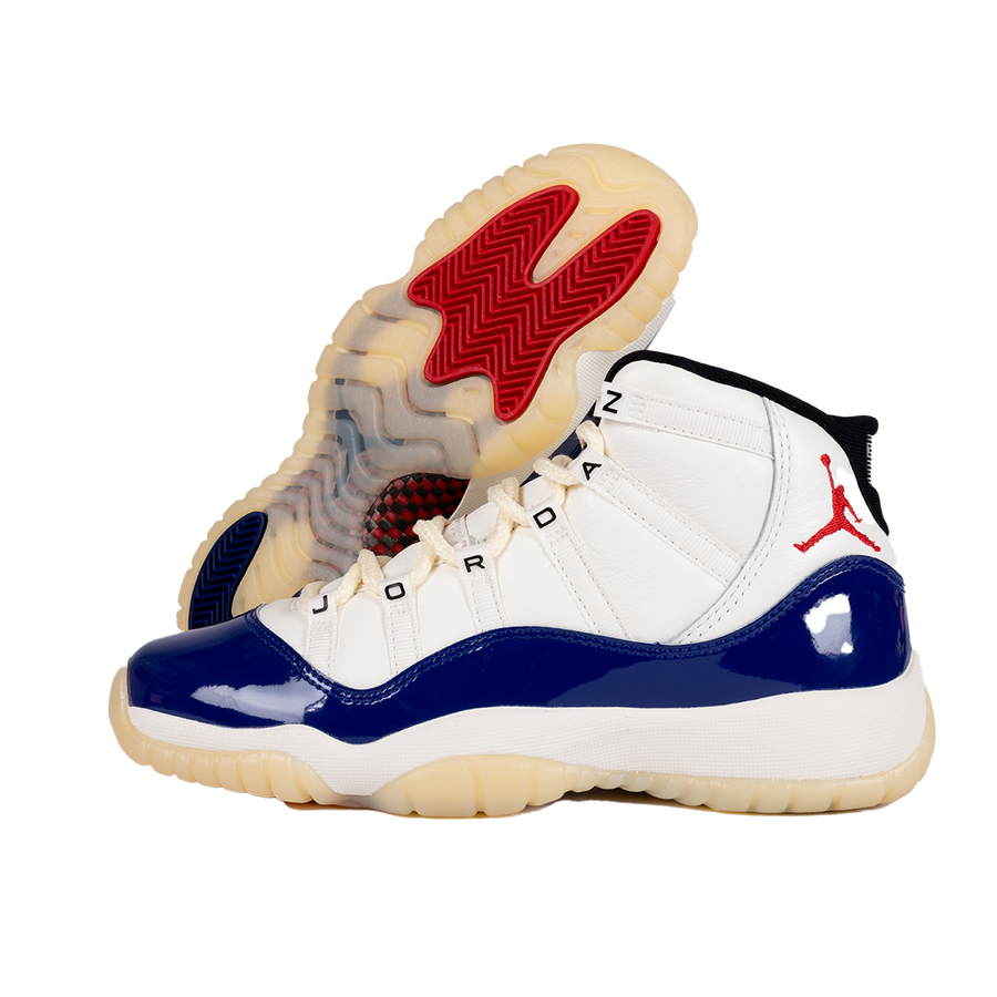 Nike Air Jordan 11 Retro RA (GS) Deep Royal Blue/Fire Red/Sail/Black IH2364-400