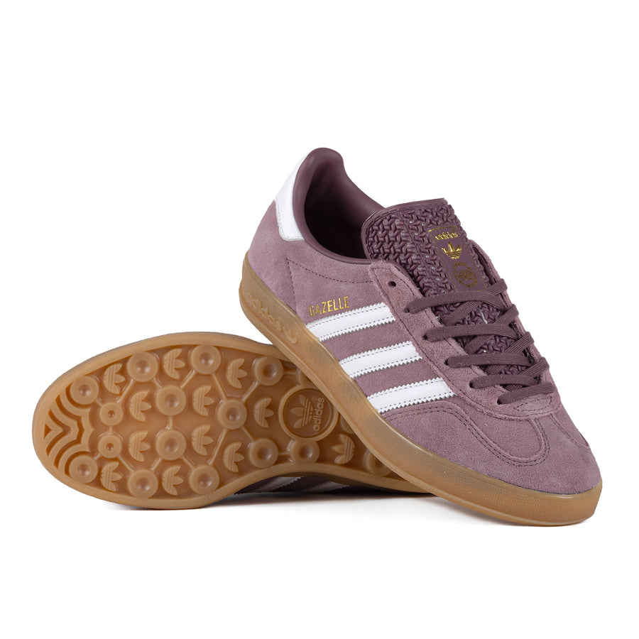 adidas Women's Gazelle Indoor Shafig/Ftwwht/Gum3 IH5483