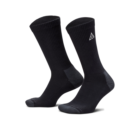 Nike ACG Crew Socks 144 Black/Dk Smoke Grey/R Silver IH8647-010