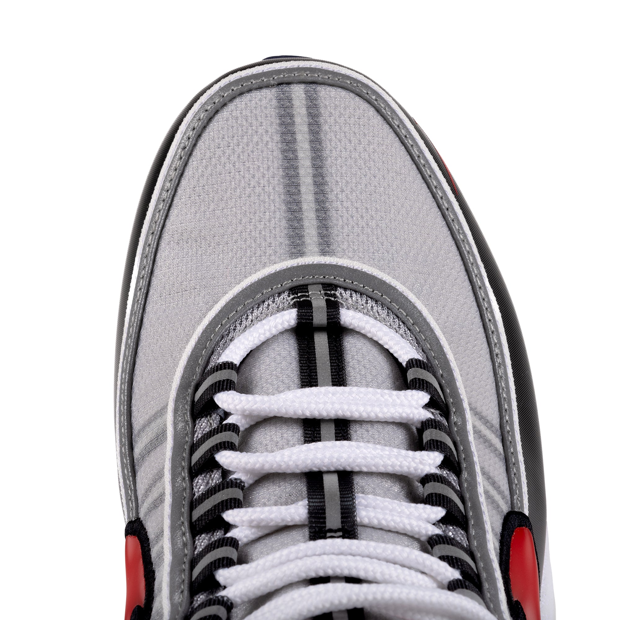 Nike Air Zoom Spiridon Metallic Silver/Sport Red/Black/White II1161-095