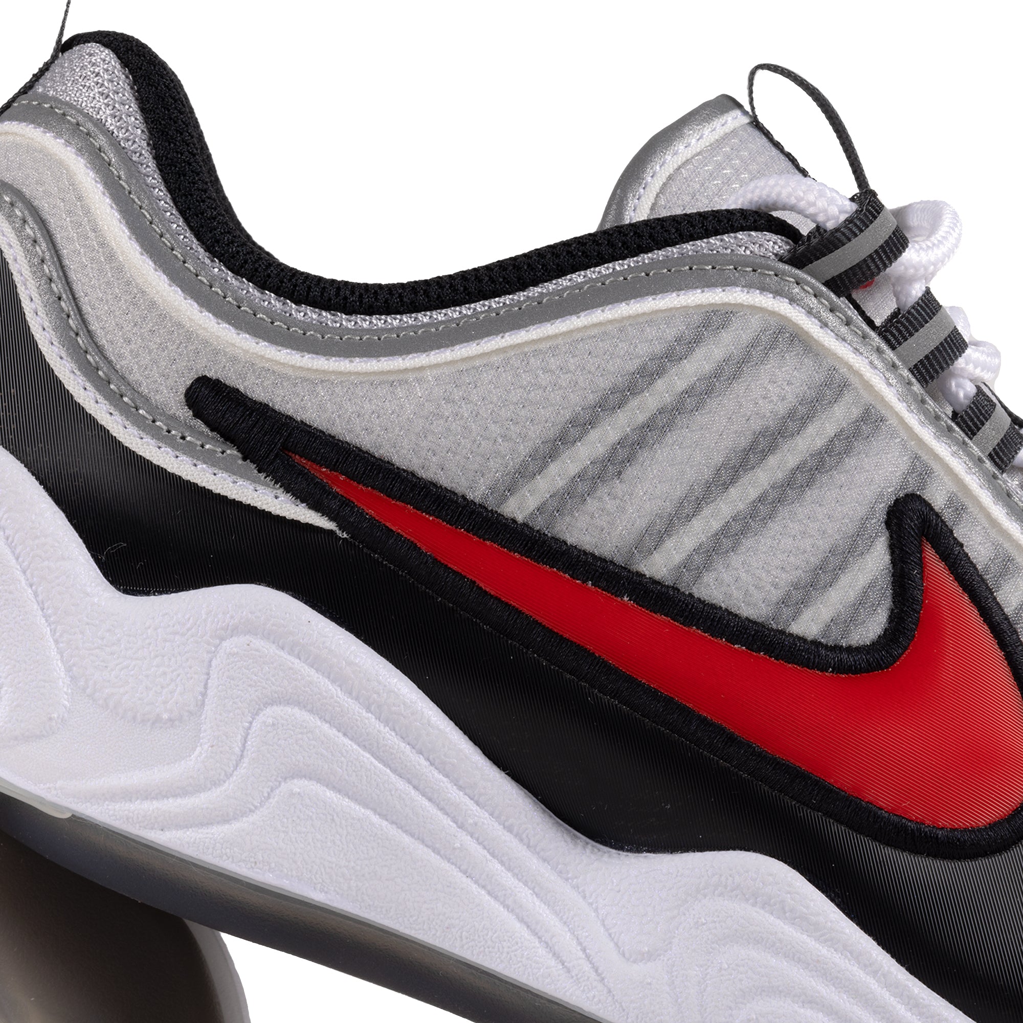 Nike Air Zoom Spiridon Metallic Silver/Sport Red/Black/White II1161-095