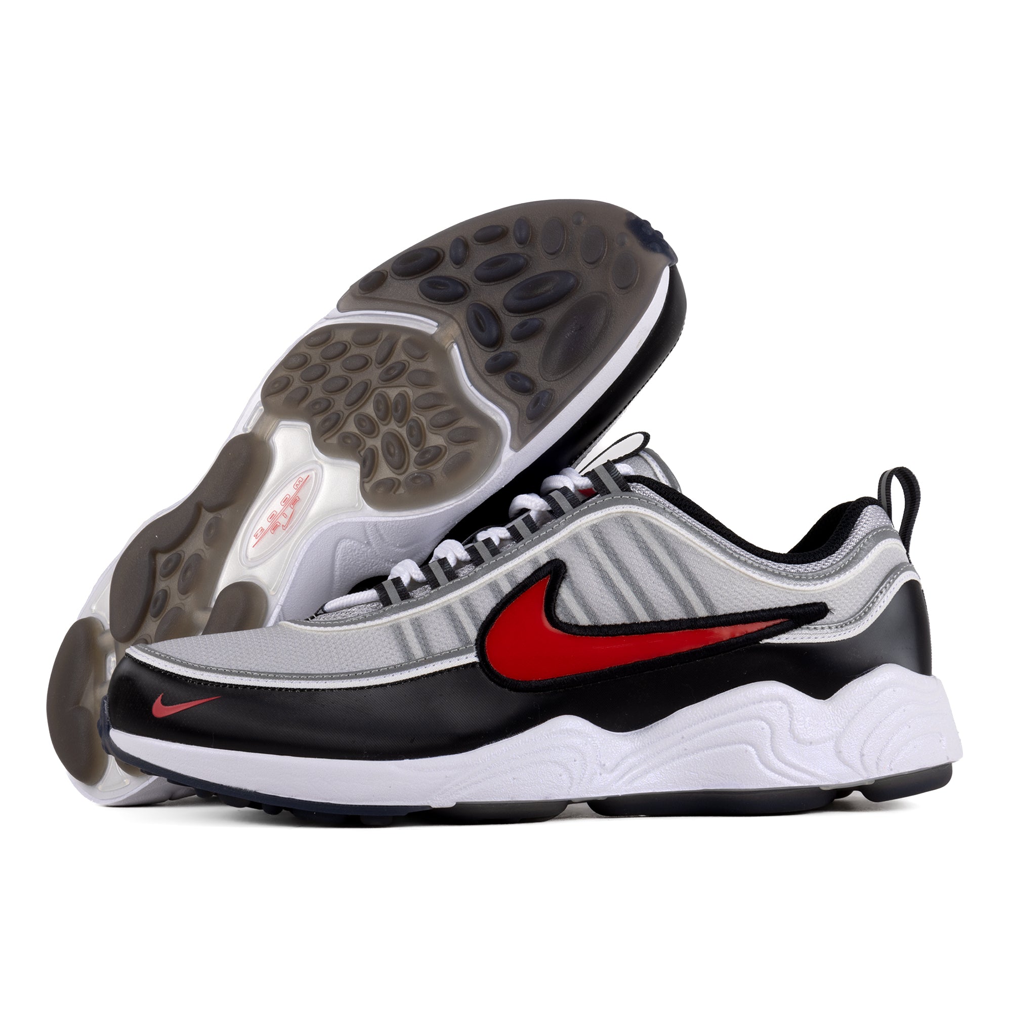 Nike Air Zoom Spiridon Metallic Silver/Sport Red/Black/White II1161-095