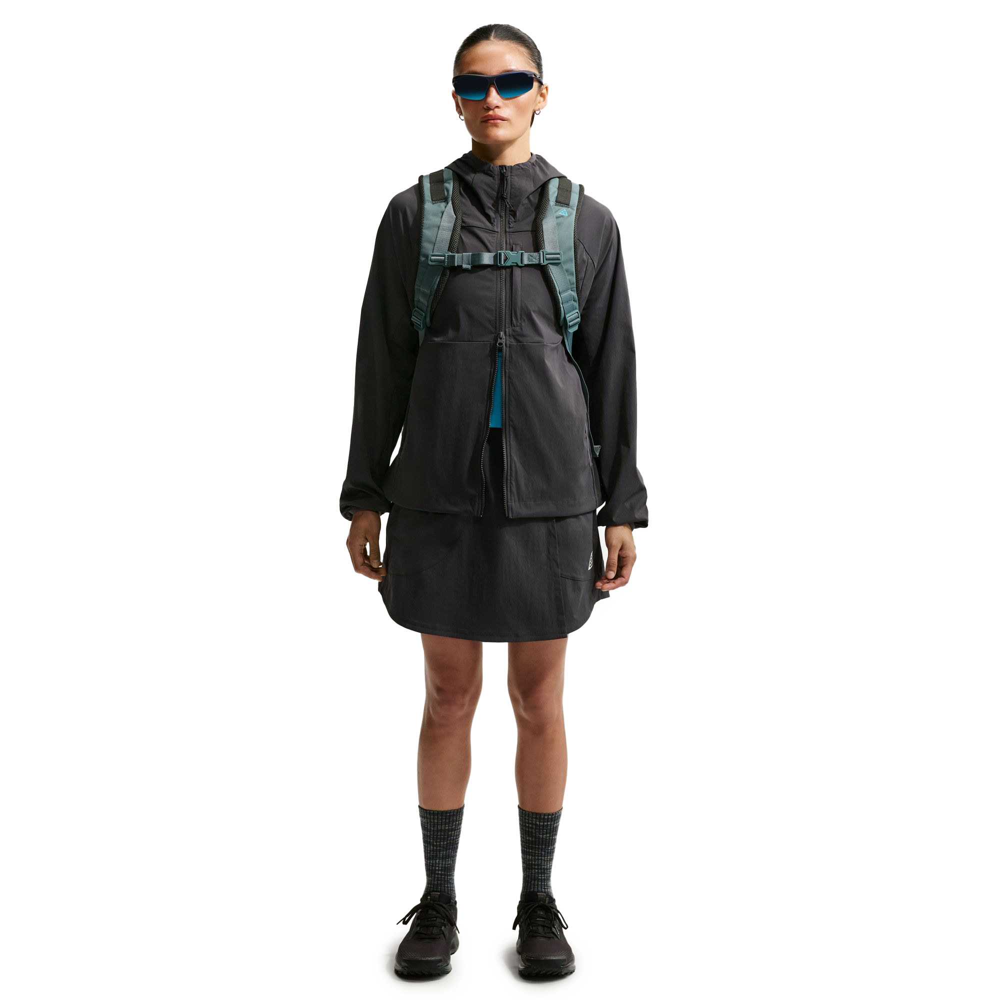 Nike ACG Women's "Five Towers" UV Protection Jacket Anthracite/Anthracite/Summit White II1328-010