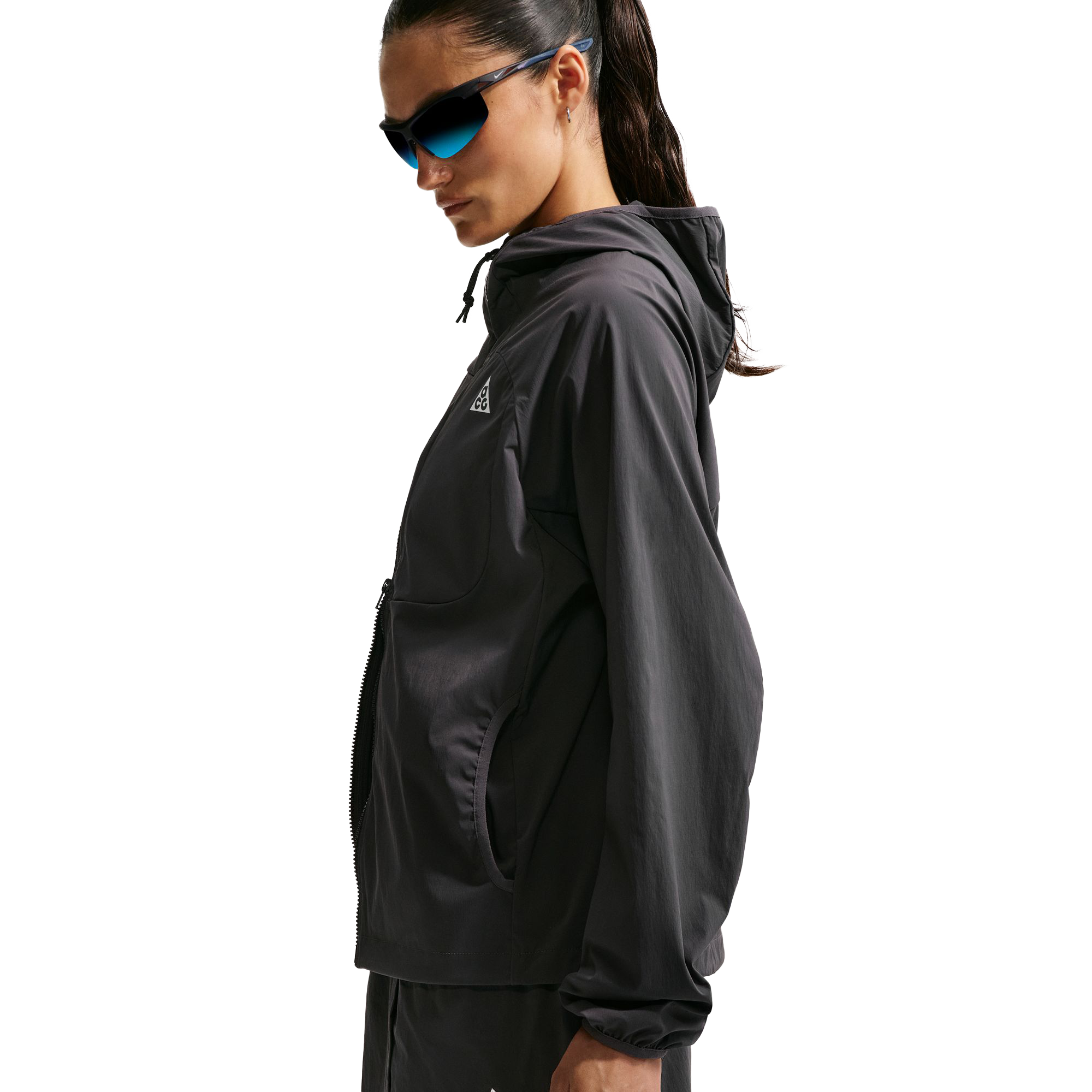 Nike ACG Women's "Five Towers" UV Protection Jacket Anthracite/Anthracite/Summit White II1328-010