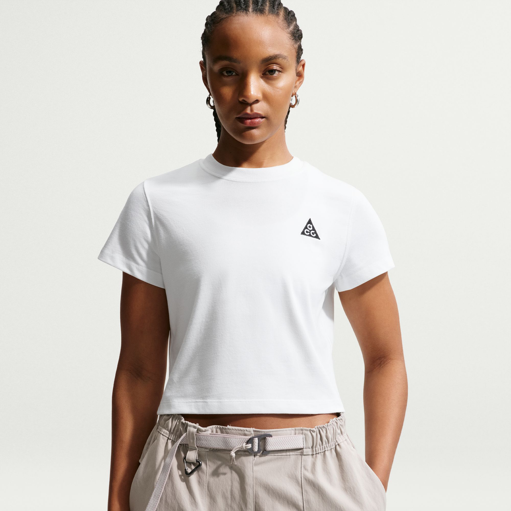 Nike ACG Women's Dri-FIT Short-Sleeve Top Summit White/Black II7283-121