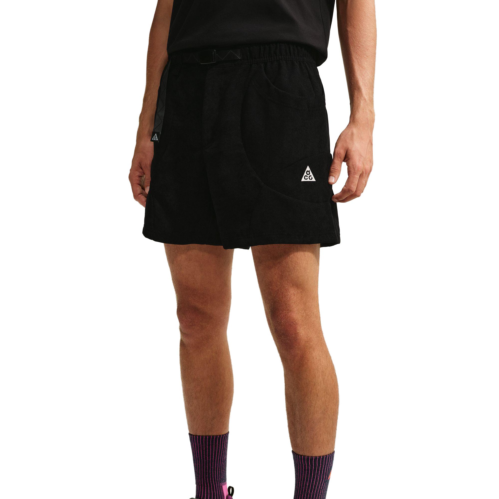 Nike ACG "Dolomiti" Corduroy Shorts Black/Black/Summit White IM4221-010