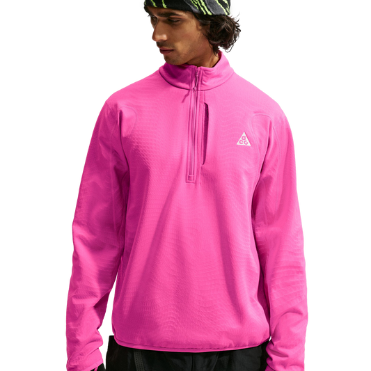 Nike ACG "Wolf Grid" Therma-FIT 1/2-Zip Top Desert Pink/Summit White IM4233-698
