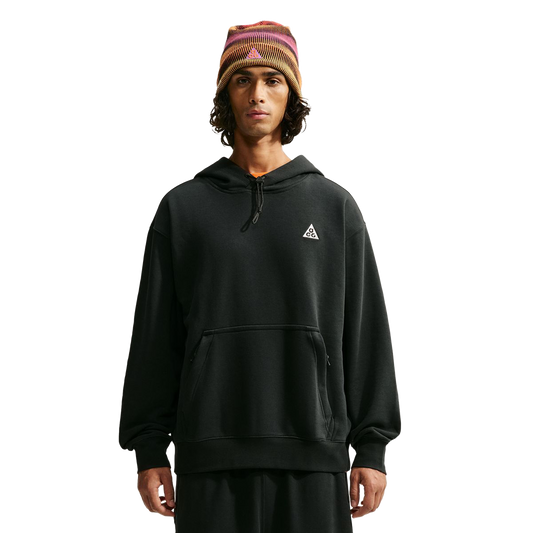 Nike ACG "Tuff Fleece" Dri-FIT Lightweight Pullover Hoodie Black/Summit White IM4275-010